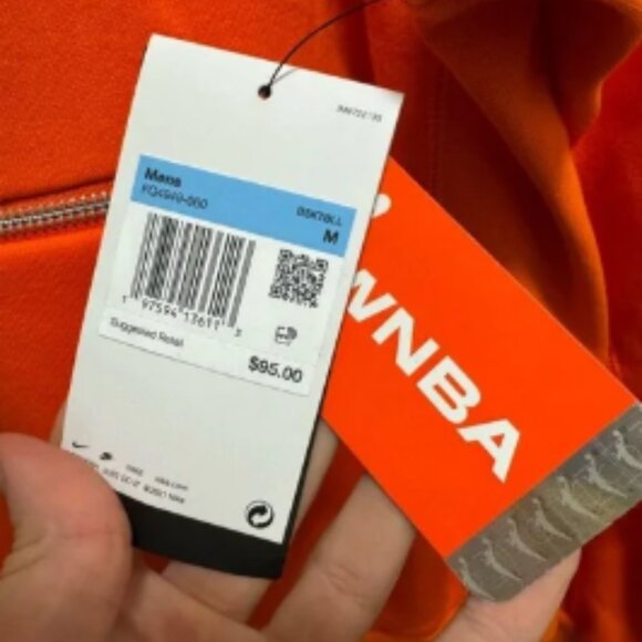 Mens Nike Dri-Fit WNBA Hoodie NWT - Picture 6 of 6